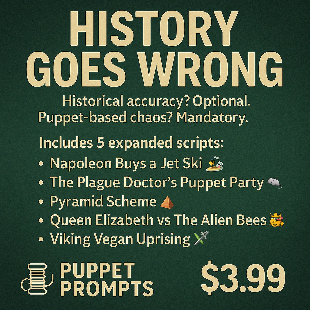 History Goes Wrong PuppetPrompts Pack